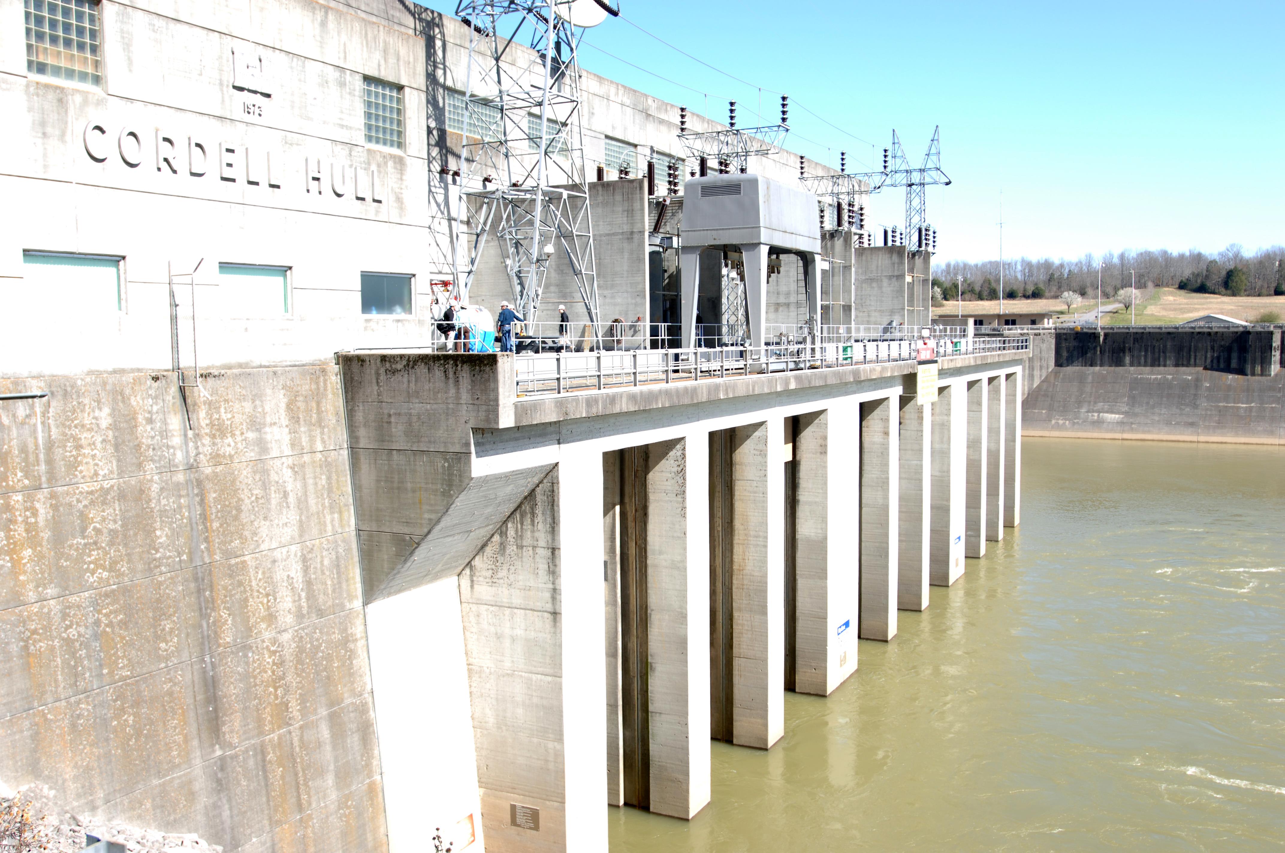 Cordell Hull Lock and Dam lock image