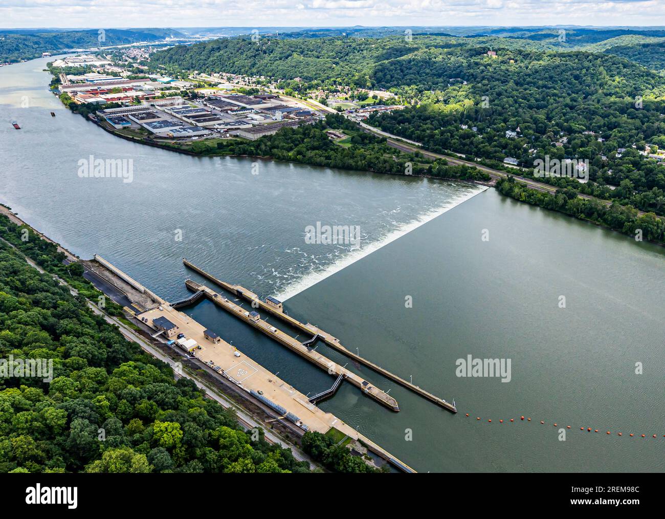 Dashields Locks and Dam lock image