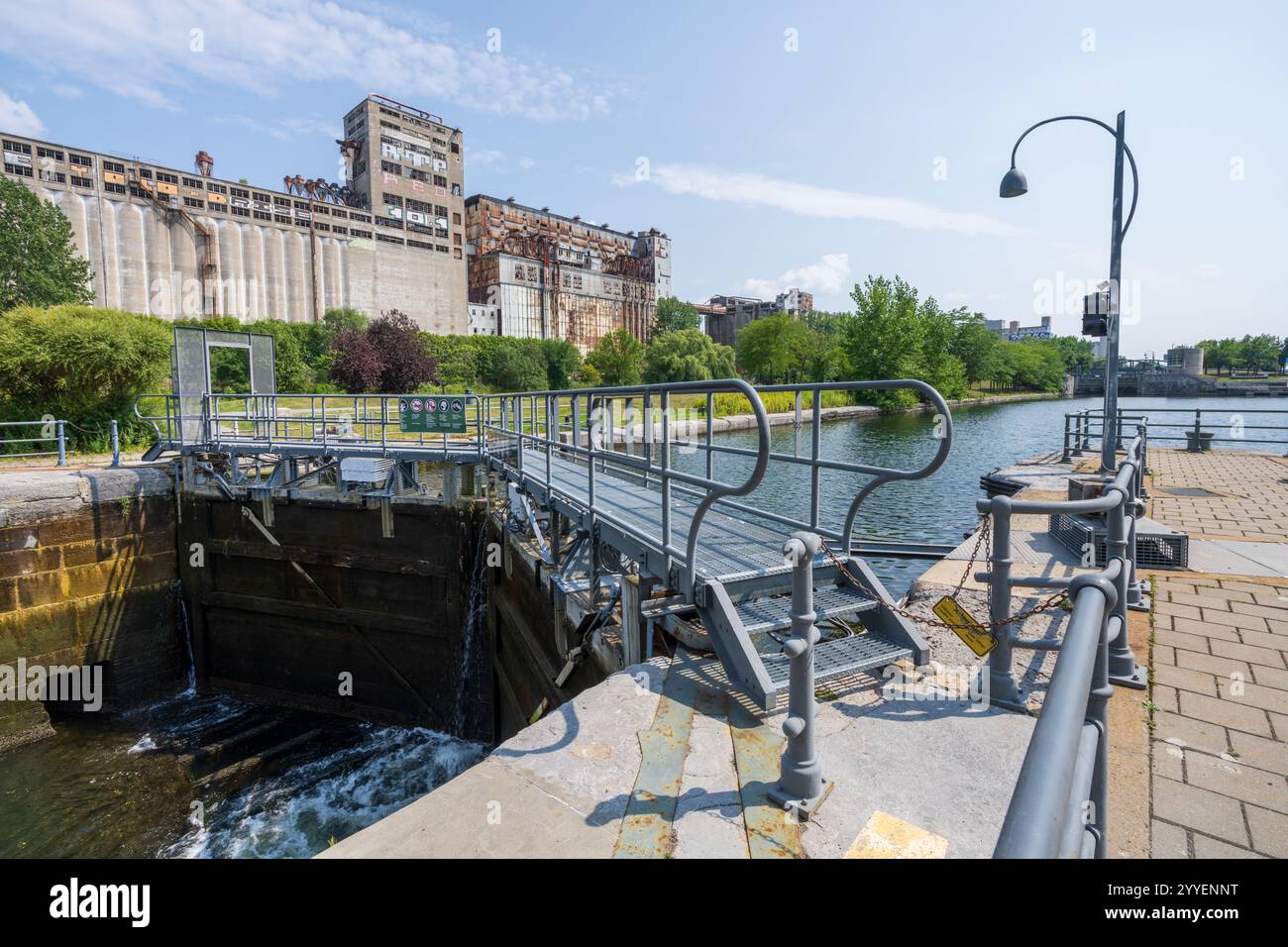 Lachine Canal Lock 2 - Old Port of Montr&eacute;al lock image