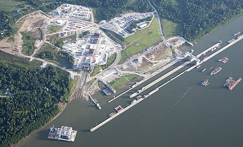 Olmsted Locks and Dam lock image