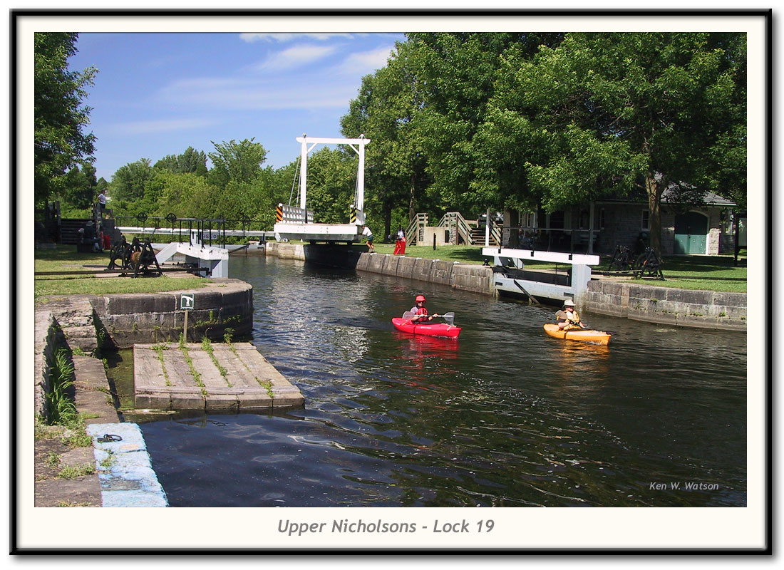 Rideau Lock 19 - Upper Nicholsons lock image