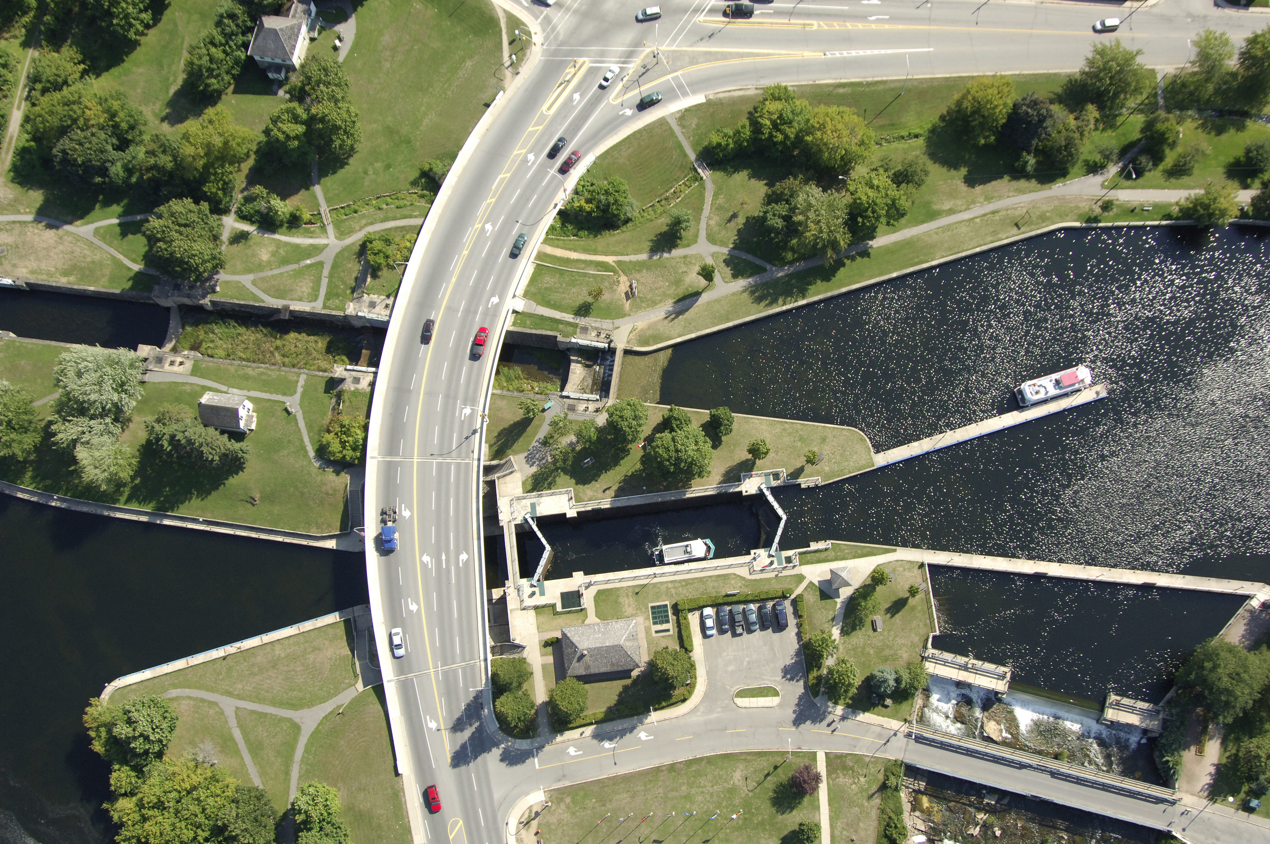Rideau Lock 29a - Smiths Falls Combined lock image