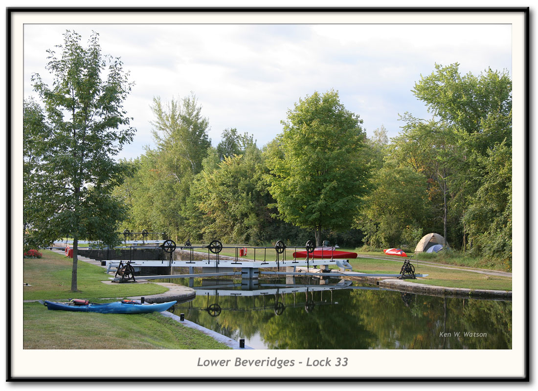 Rideau Lock 33 - Lower Beveridges lock image