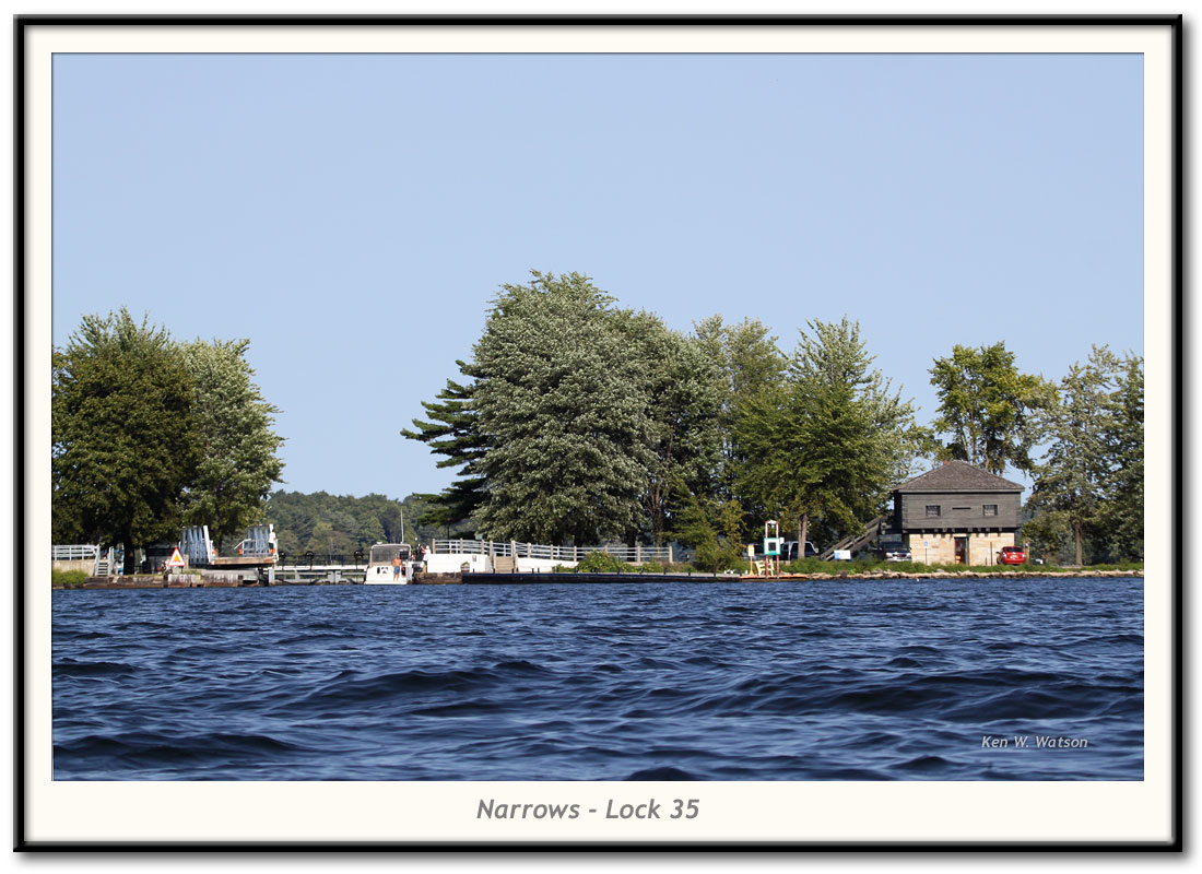 Rideau Lock 35 - Narrows lock image