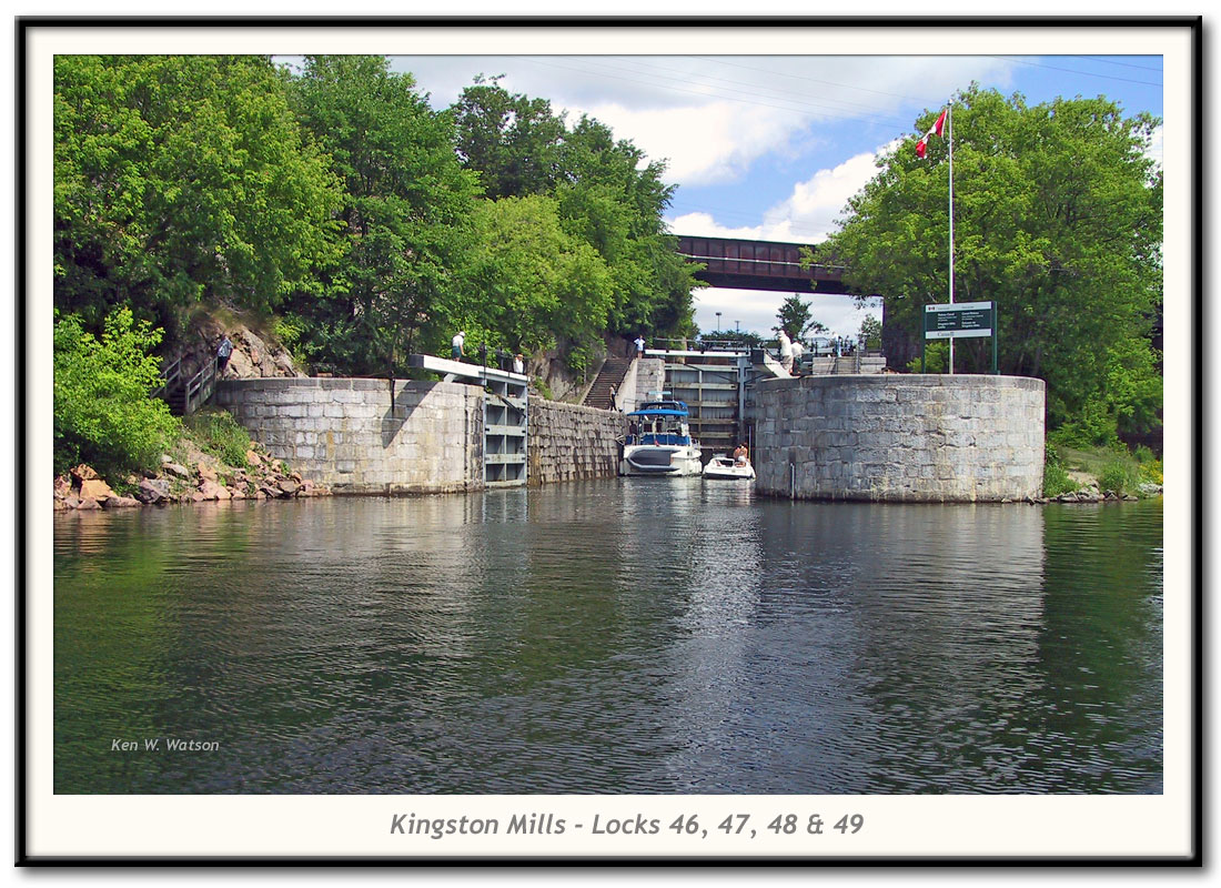Rideau Lock 46 - Kingston Mills lock image