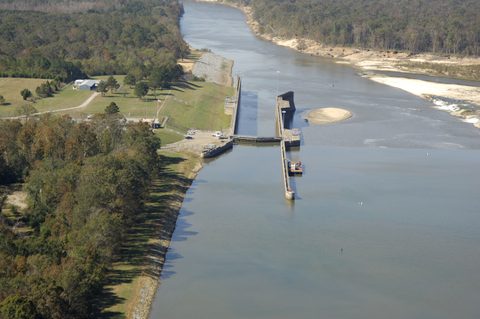 Demopolis Lock and Dam lock image