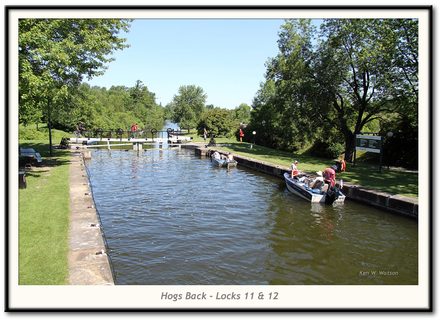 Rideau Lock 12 - Hogs Back lock image