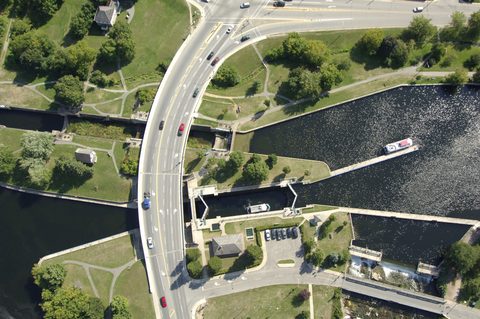 Rideau Lock 29a - Smiths Falls Combined lock image