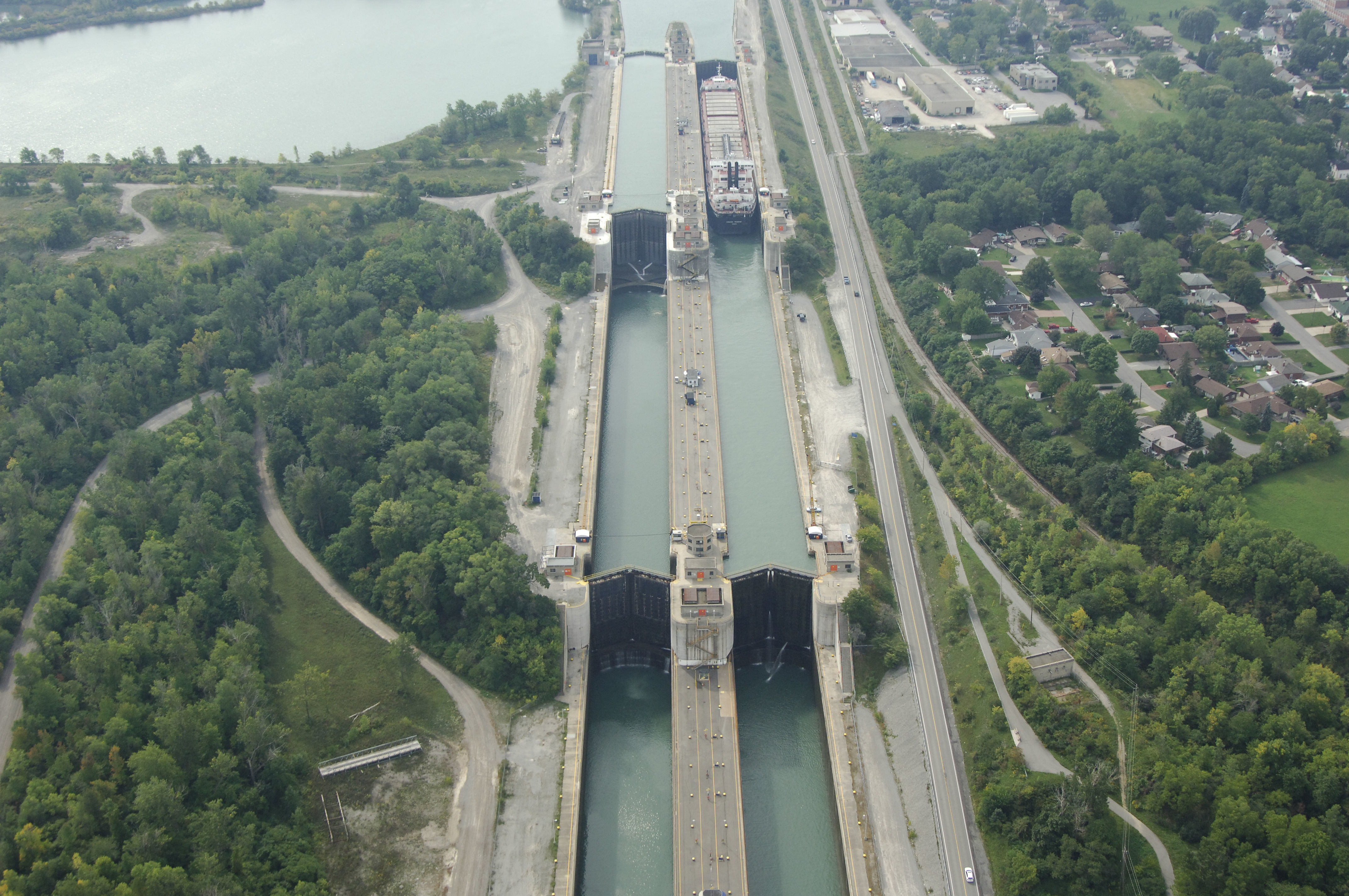 Welland Canal Lock 3 lock image