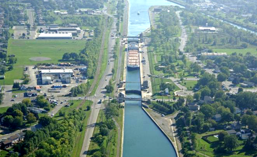 Welland Canal Lock 5 lock image